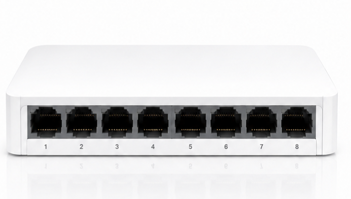 سوییچ 8 پورت دوربین مداربسته IP