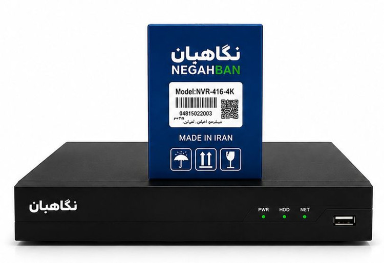 دستگاه 16 کانال نگاهبان IP-NVR،انتقال تصویر و جستجوی هوشمندو ptz