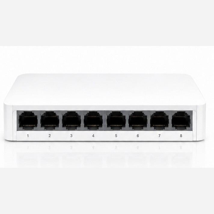 سویچ 8 پورت دوربین مداربسته IP