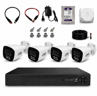 پکیج 4 عددی 5Mدوربین BN_805-CH65 مداربسته AHD با کیفیت عالی